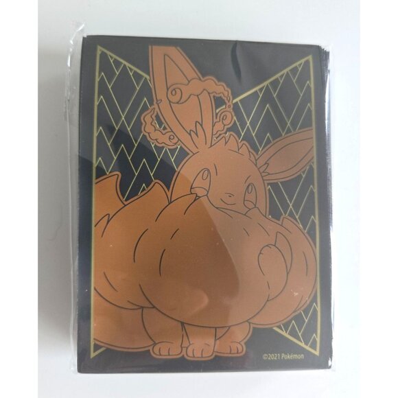 Pokemon Card Sleeves -‎ Shining Fates - 65 Eevee Sleeves - Picture 1 of 1
